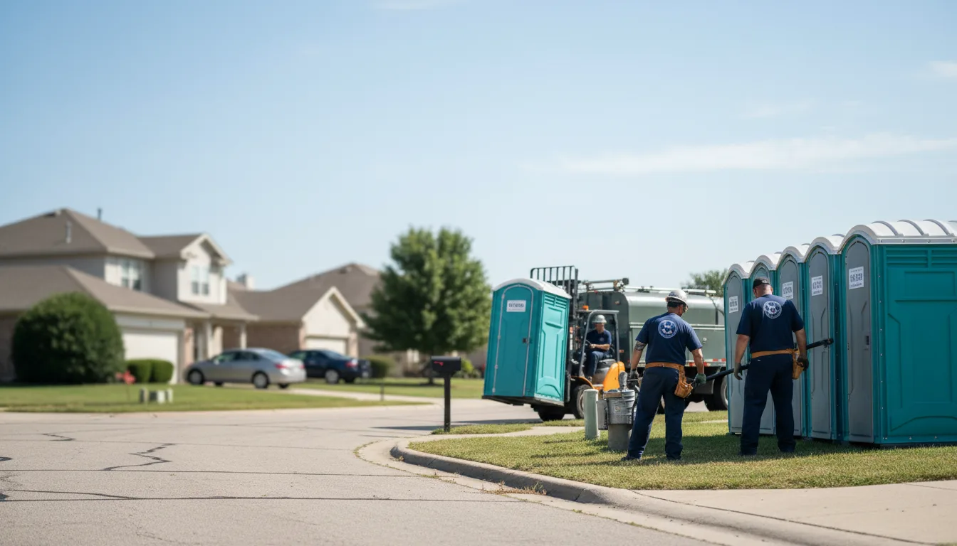 Porta Potty Rental in Higgins, TX near me